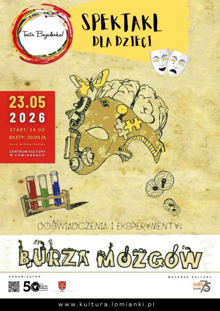 „Burza Mózgów” – spektakl dla dzieci