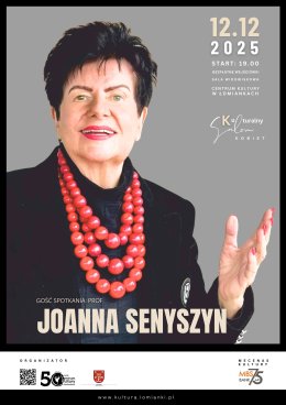 Kulturalny Salon Kobiet - gość spotkania prof. Joanna Senyszyn